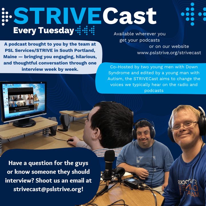 Copy of STRIVE Cast flyer (4 × 6 in) (Instagram Post (Square))