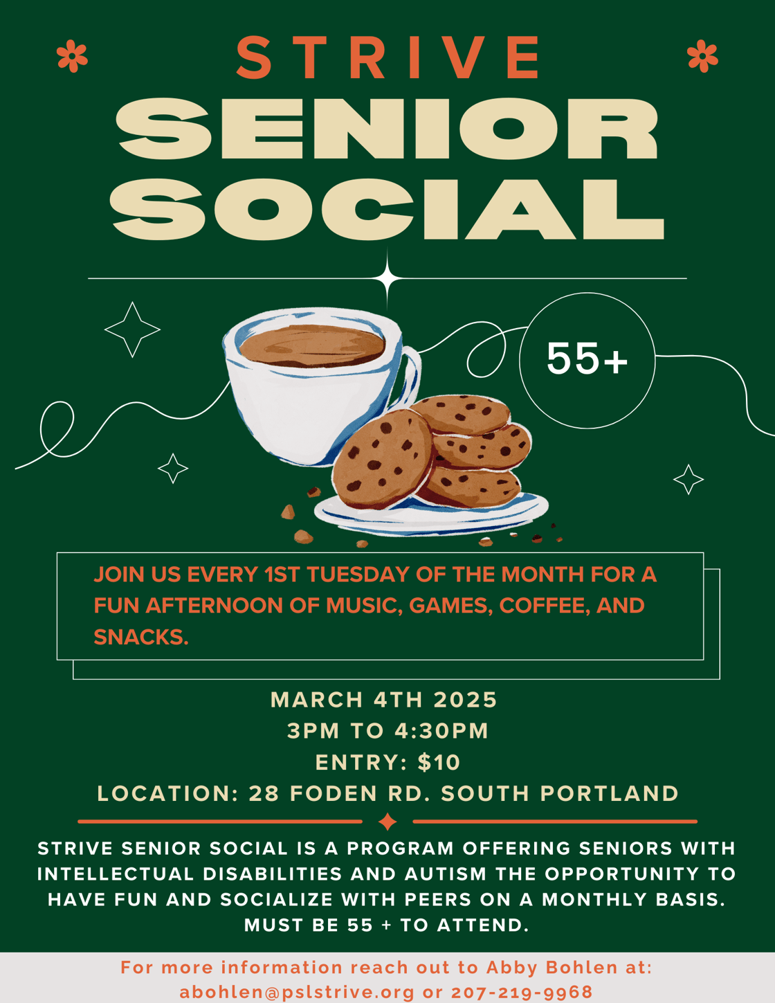 Green Dark Green Modern Bold Coffee Shop Hours Flyer-1