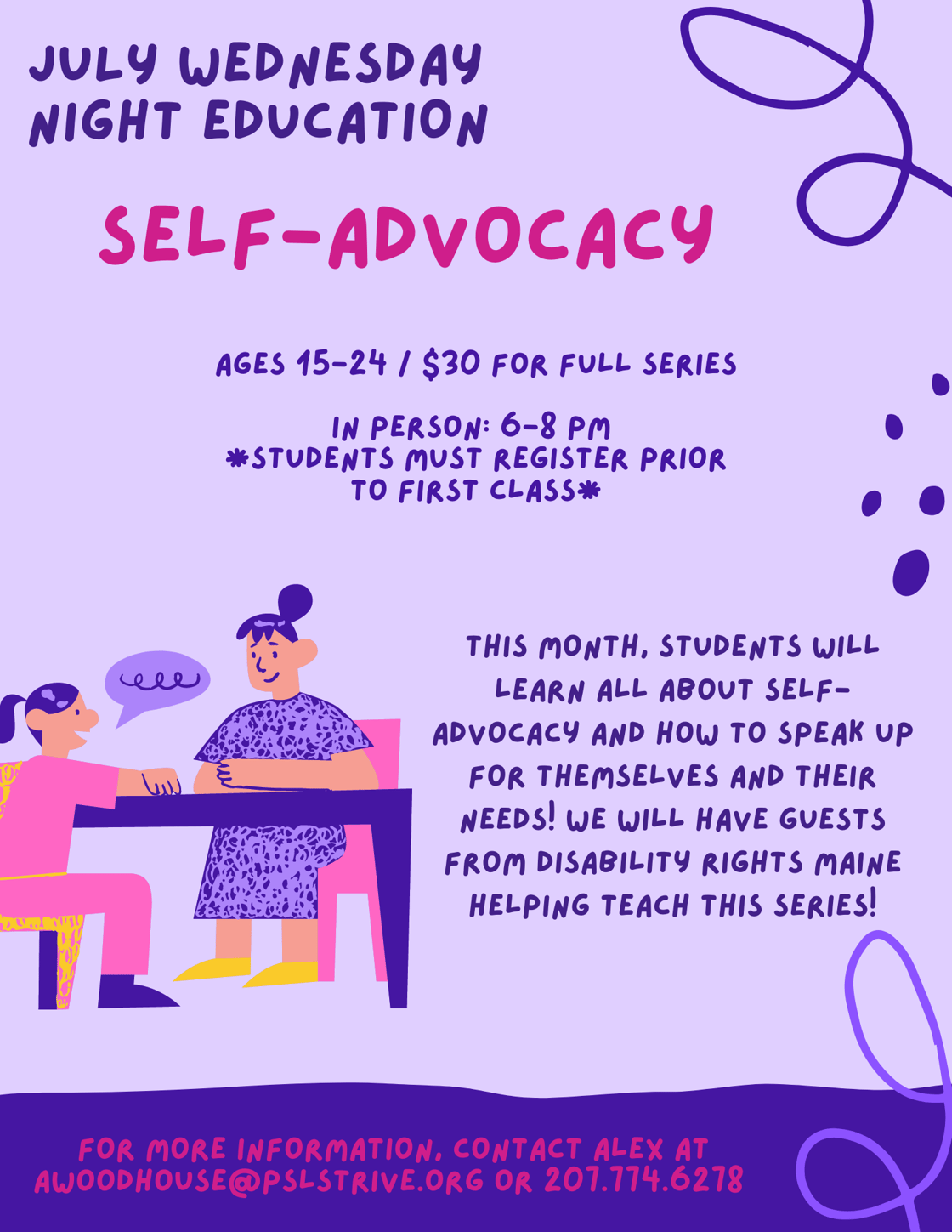 July WNES 2024 flyer