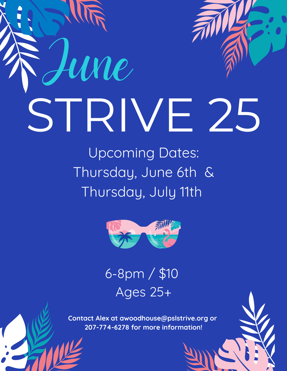 June 2024 STRIVE 25 flyer