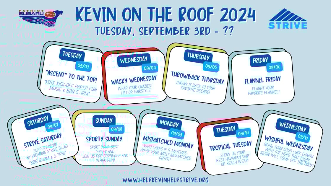 KOTR 2024 calendar