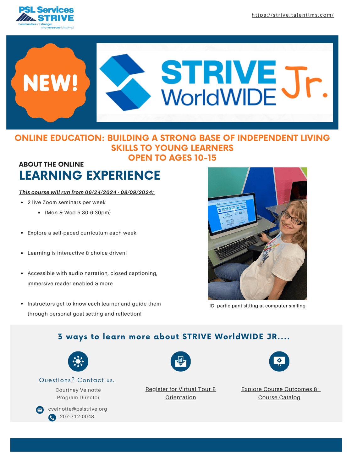 Newsletter MAY STRIVE WorldWIDE JR Summer 24