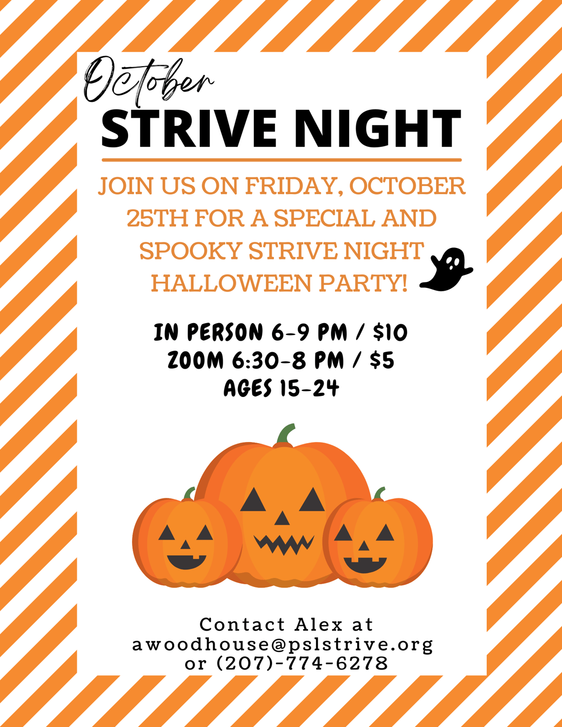 October SN 2024 flyer
