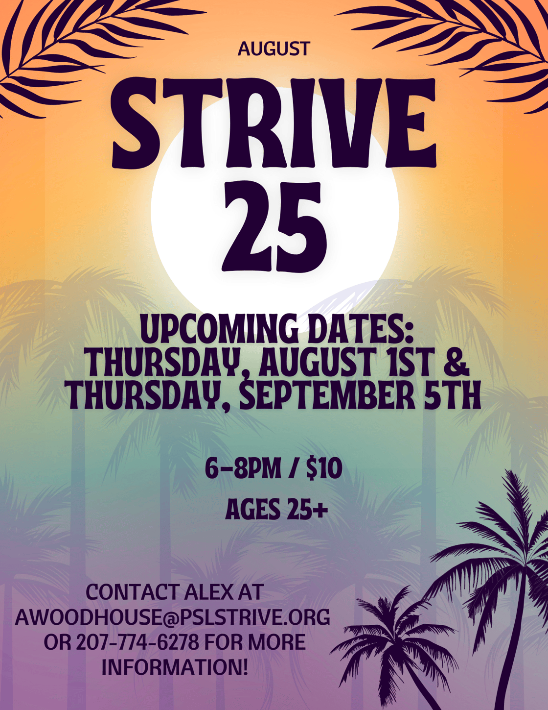 STRIVE 25 August 2024