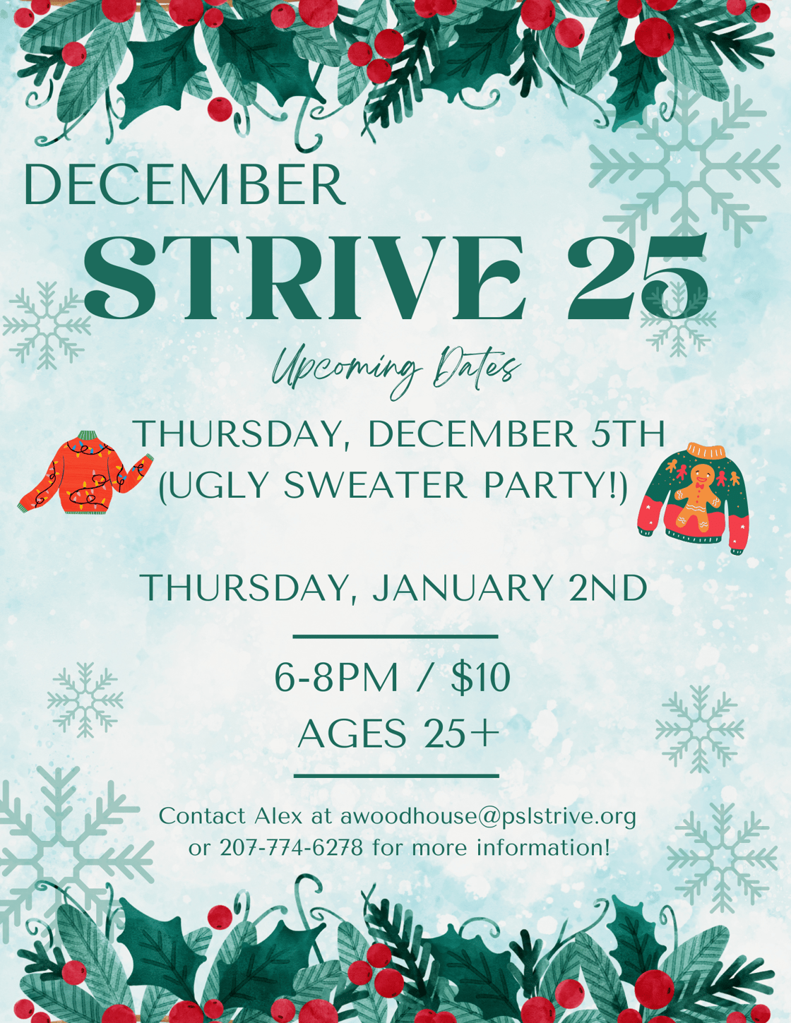 STRIVE 25 Dec. 2024