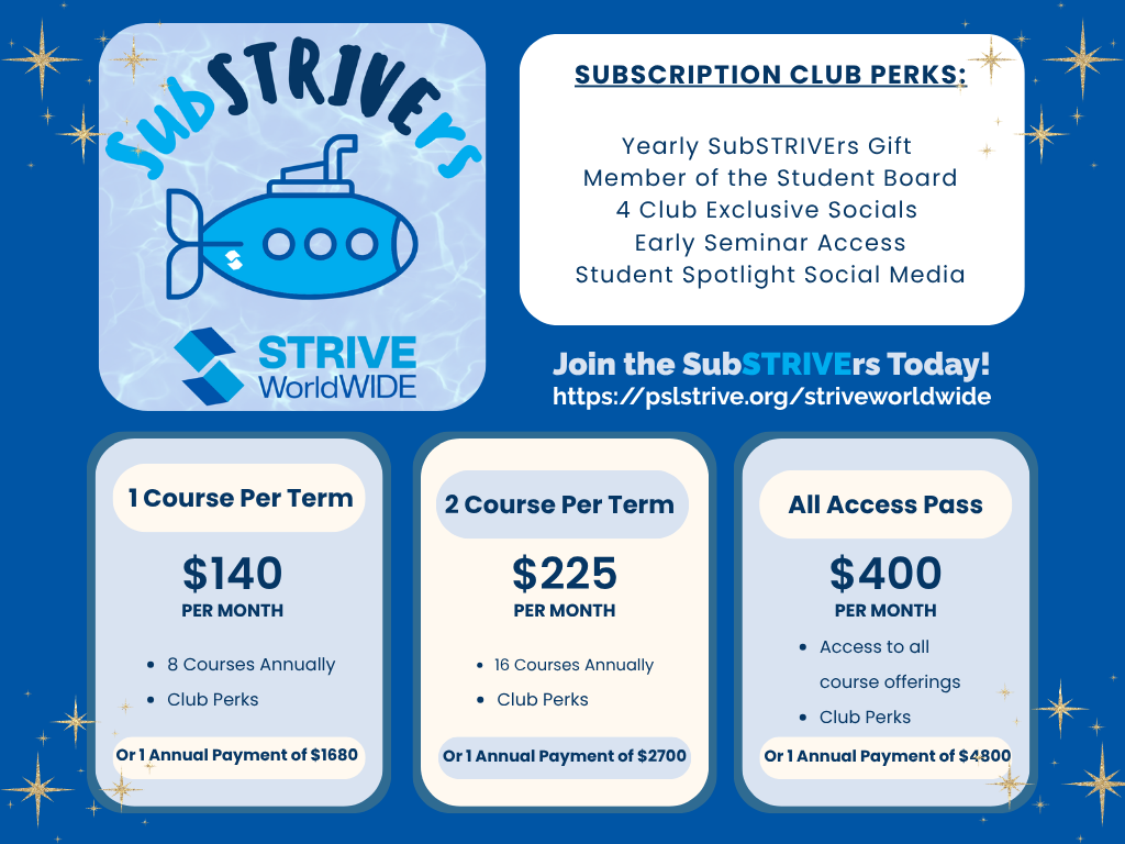 SubSTRIVErs Subscription Club-1