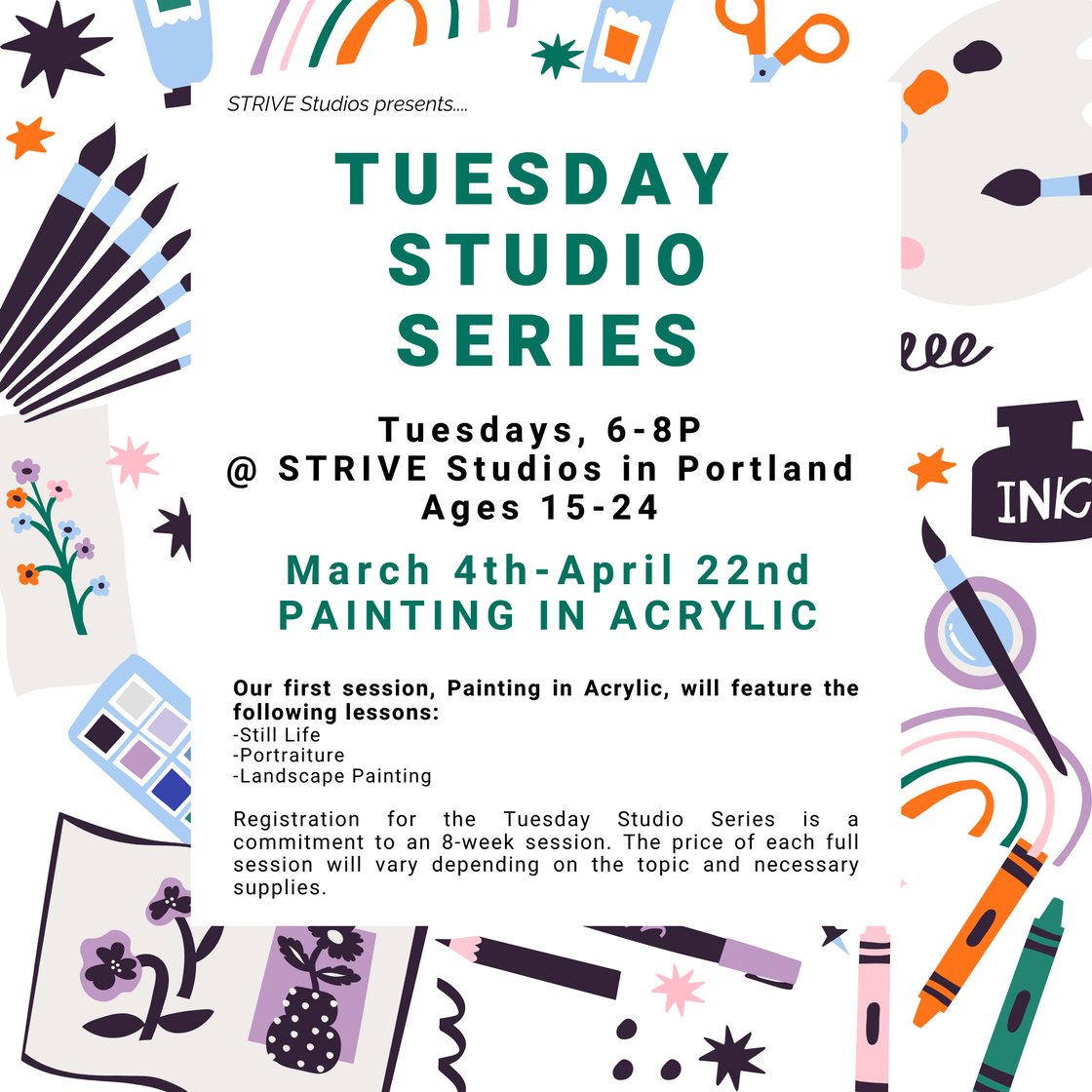 Tuesday Studio Series (2000 x 2000 px)