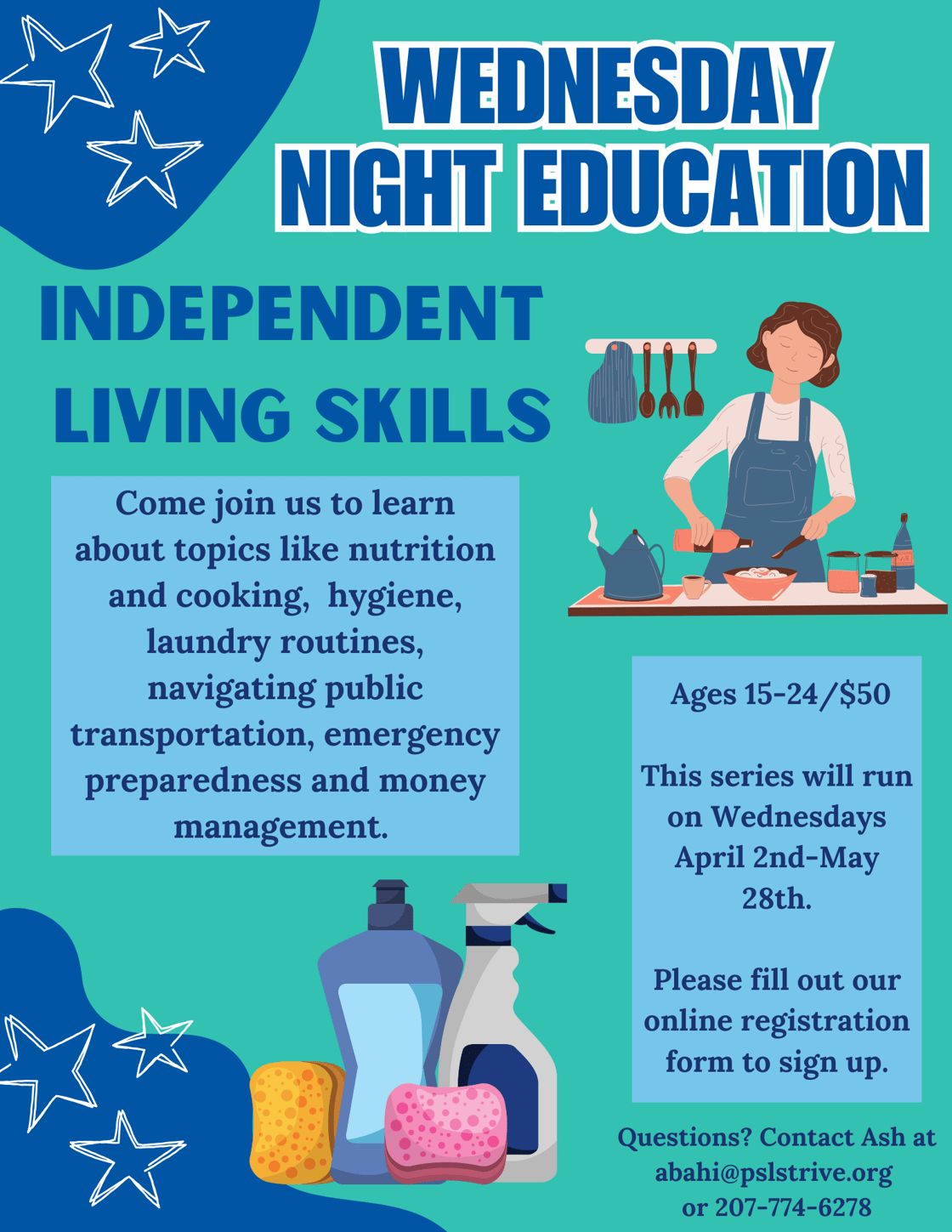 WNES April and March Flyer