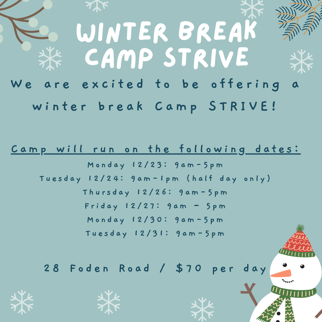 december Camp STRIVE (1)