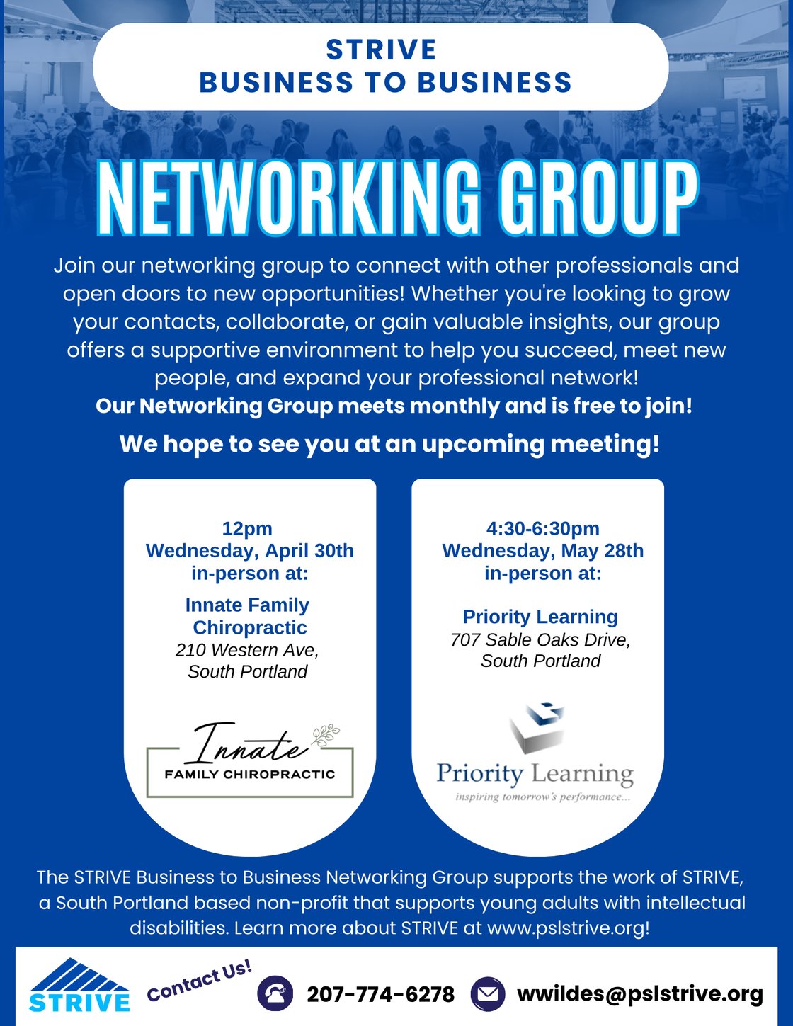 networking flyer