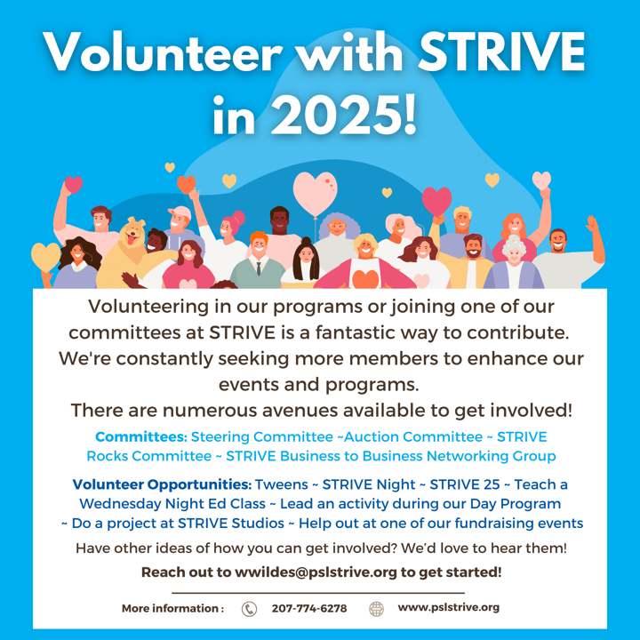 volunteer in 2025